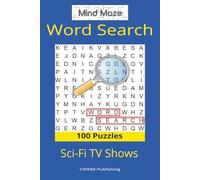 Mind Maze Word Search Sci-Fi TV Shows: Word Puzzles for Adults with Space Exploration, Time Travel, Aliens, and Iconic Sci-Fi TV Series - Perfect for Fans and Puzzle Lovers
