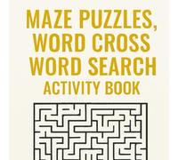 Mind Mix 4-in-1: Mazes, Crosswords, Word Search & Sudoku