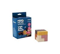 MIND & MOVE Miniland Logic Cube Puzzle - Cubo logico 3D in silicone flessibile, stimola pensiero spaziale, coordinazione e concentrazione, ideale per uso terapeutico negli adulti.