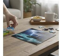 MIND & MOVE Miniland Weather Wonders - Set di 2 Puzzle Cognitivi da 12 Pezzi, Scene della Natura ad Alto Contrasto, Stimola Logica, Coordinazione Visuo-Motoria e Attenzione, Uso Terapeutico per Adulti