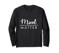 Mind Over Matter Detti spirituali Parapsicologia Meditazione Maglia a Manica