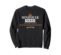 Mind Over Mood - Tipografia Urbana Streetwear Felpa