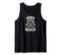 Mind Over Muscle Gorilla Zen Strength Peace Yoga Canotta