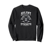 Mind Over Muscle Gorilla Zen Strength Peace Yoga Felpa