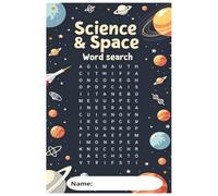 Mind-Powering Activities ! Science and Space Word Search: 2200 Words , A Space & Science Puzzle Activity Book for All Ages