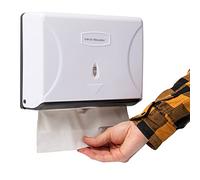 Mind Reader - Dispenser di carta multiuso Stampo quadrato bianco