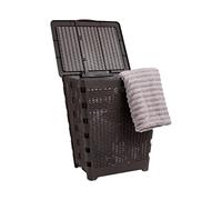 Mind Reader Tidy Collection - Cesto portabiancheria, colore: Marrone