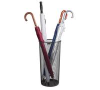 Mind Reader Umbrella Stand, Walking Cane, Wrapping Paper Ingresso, Rete Metallica, Lunghezza x 26 cm di Larghezza x 49 cm di Altezza, Set di 2, Metallo, Nero, Confezione da 1