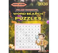 Mind Spark - Fun and Thoughtful Word Search Puzzles: 100 Puzzles for Seniors, Adults & Kids to Sharpen Focus | 8.5 x 11 inches | Varied Interesting themes... Gift for Vacations and Holidays.