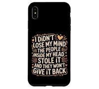 Mind Stolen by People in My Head Won't Give It Back - Custodia per iPhone XS Max