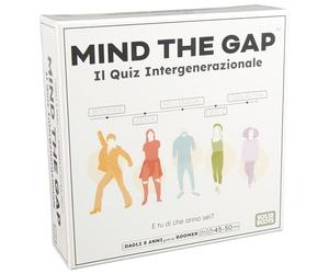 Mind The Gap, Il Quiz Intergenerazionale, 2.000 Domande, 8+ Anni | Gioco a Squadre, 2.000 Domande, 5 Generazioni, Tv Film Cultura Pop Musica e Notizie, Tabellone Personalizzabile