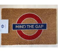 Mind The Gap Train Official Doormat 60 X 40 Cm Coir Pvc Back Mat Pyramid