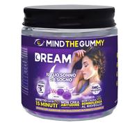 Mind The Gummy Dream 30 Pastiglie Gommose Gusto Mirtillo Senza Zucchero