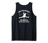 Mind Your Business My Wife is Expensive Funny Husband Meme Canotta