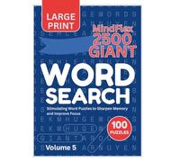 MindFlex 2500 Giant Word Search · Volume 5: Stimulating Word Puzzles to Sharpen Memory and Improve Focus