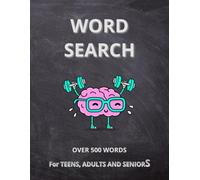 MindFlex: 500 Word Puzzle for Teens, Adults and Seniors - Large Print Puzzle Book to Enhance Brain Health and Maintain Mental Clarity