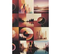 Mindful Balance Nature and City in Sync Journal: a GRAPH notebook for self-expression