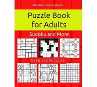 Mindful Coloring Books Puzzle Book for Adults (Tascabile)