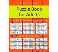 Mindful Coloring Books Puzzle Book for Adults (Tascabile)