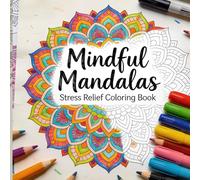 Mindful Mandalas: Stress Relief Coloring Book For Adult