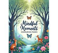 Mindful Moments: Features relaxing animal mandala-inspired patterns designed for calm, focused coloring