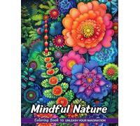 Mindful Nature: Christmas Coloring Books with Mindful Nature for Stress Relief and Relaxation (Coloring for Kids & Adults)