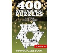 Mindful Puzzle Books 400 Star Sudoku Puzzles (Tascabile) Star Sudoku