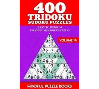 Mindful Puzzle Books 400 Tridoku Sudoku Puzzles (Tascabile)