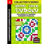 Mindful Puzzle Books Extra Space Sudoku (Tascabile) Sudoku Extra Space