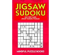 Mindful Puzzle Books Jigsaw Sudoku (Tascabile) Irregularly Shaped Sudoku