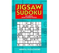 Mindful Puzzle Books Jigsaw Sudoku (Tascabile) Irregularly Shaped Sudoku