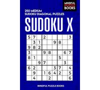 Mindful Puzzle Books Sudoku X (Tascabile) Diagonal Sudoku