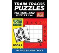 Mindful Puzzle Books Train Tracks Puzzles (Tascabile) Model Railway
