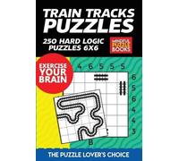 Mindful Puzzle Books Train Tracks Puzzles (Tascabile) Model Railway