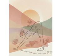 "Mindful Yoga Journal": Your Daily Practice & Reflection Companion