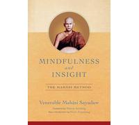 Venerable Mahasi Sayadaw Mindfulness and Insight (Tascabile)