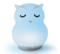 Mindfulness 'Breathing Owl' | 4-7-8 Luce per meditazione visiva guidata | Dispositivo 3 in 1 con luce notturna e macchina per il rumore per ADHD ansia sollievo dallo stress del sonno - Regalo per