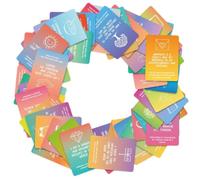 Mindfulness Cards - 50 Inspirational Affirmation Cards | Gratitude Set