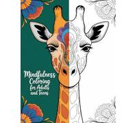 Mindfulness Coloring Book For Adults and Teens: Diverse Meditative Art for Stress Reduction, Concentration & Inner Peace