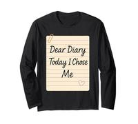 Mindfulness Journaling Cura di sé Terapia del Benessere mentale Maglia a Manica