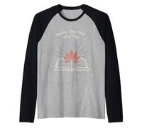 Mindfulness Journaling Cura di sé Terapia del Benessere mentale Maglia con Maniche Raglan