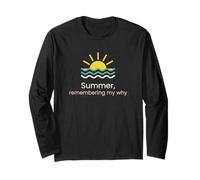 Mindfulness Summer Ricordando Il Mio perché Meditazione Yoga Maglia a Manica