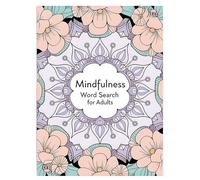 Mindfulness Word Search, portatile per esercizi di cervello, attività di puzzle rilassanti, giochi di parole coinvolgenti, intrattenimento ambientato per adulti, anziani, adolescenti, casa, viaggio, a