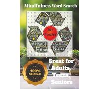 Mindfulness Word Search: Word puzzle books 100% original with easy read print about Insects, mindfulness, finding Zen, Meditation, 6x9 format, ... Vacations, gifts, screen free entertainment.