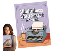 Mindfulness Word Search, Word Search Books Parola trova libri puzzle