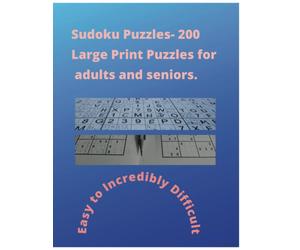 Mindfun Press Sudoku Puzzles-200 Large Print Sudoku for Seniors (Tascabile)