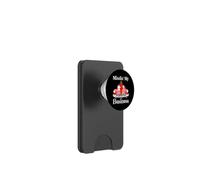 Mindin' My Business Girl Magia Nero Divertimento Donne Boss Melanina PopSockets PopWallet per MagSafe