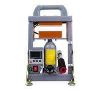 mindmed 5 tonnellate di pressa a caldo idraulica manuale 600 W | doppia piastra di riscaldamento Macchina di estrazione di uvina ad alta efficienza per l'estrazione della resina per l'estrazione