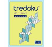 Mindome Games Tredoku Easy Medium GRANDE Book 1 (Tascabile)
