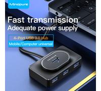 Mindpure USB 3.0 Hub 4 porte HUB Splitter 4 in 1 con alimentazione di carica di tipo C per MacBook Pro Air Huawei Mate 30 Docking Station HUB